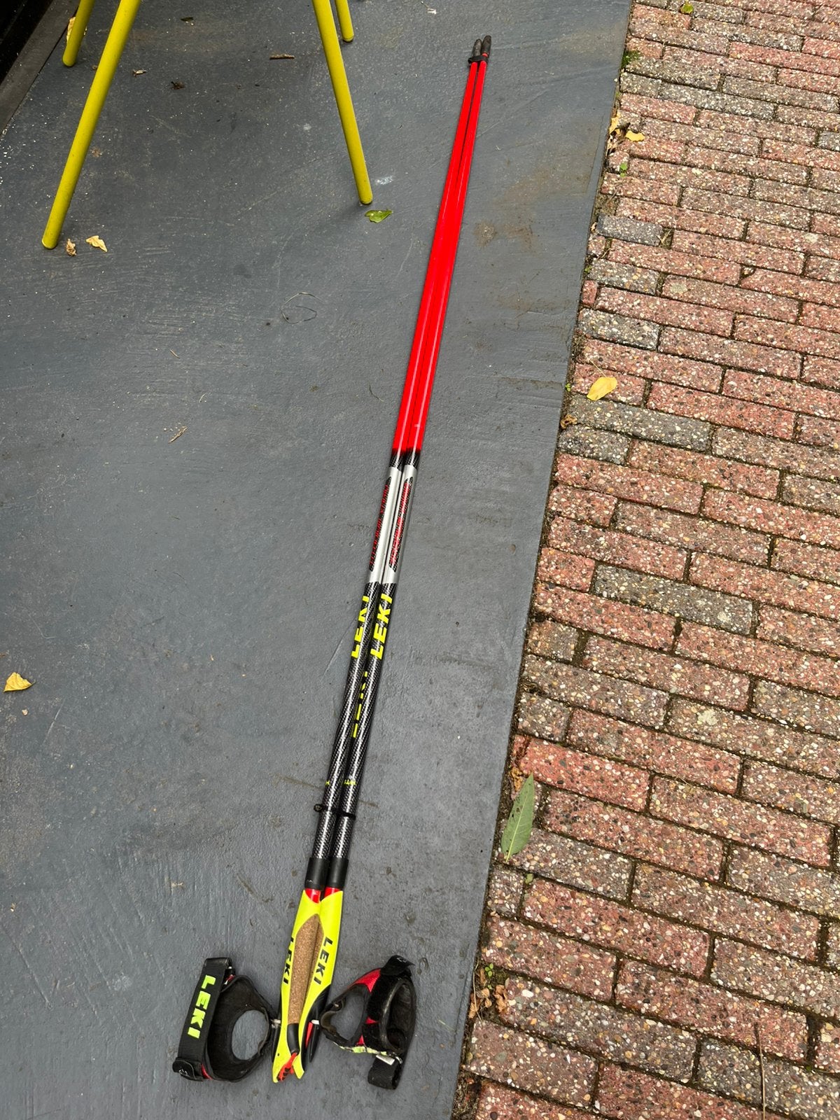 Leki skistokken varbon, Stokken, 100 tot 140 cm, Zo goed als nieuw, Ophalen
