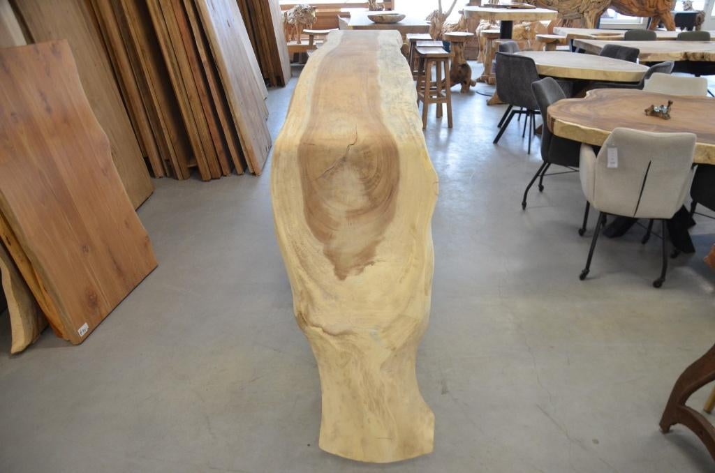 Suar Waterval Bartafel 330 cm BT 169, 50 tot 100 cm, Vijf personen of meer, Rechthoekig, Teakhout