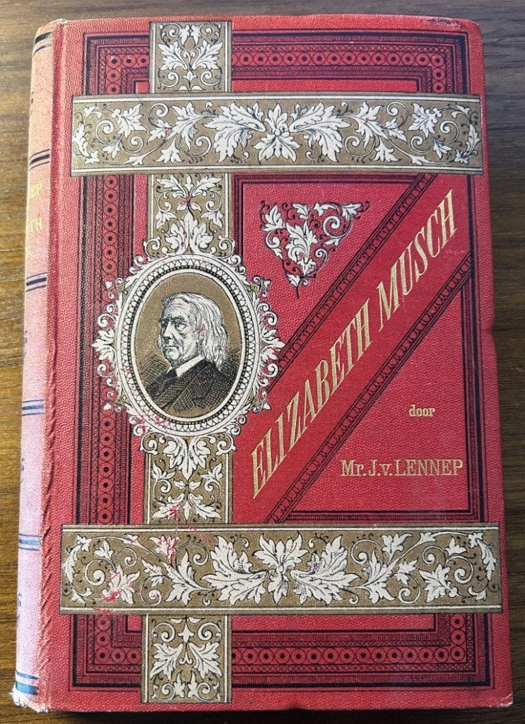 Mooi exemplaar van Elizabeth Musch van Mr. J. van Lennep, Gelezen, Ophalen of Verzenden, Nederland, J. van Lennep.