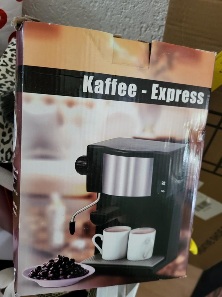Kaffee - Express Espressomachine, Espresso apparaat, Nieuw, Gemalen koffie, 2 tot 4 kopjes