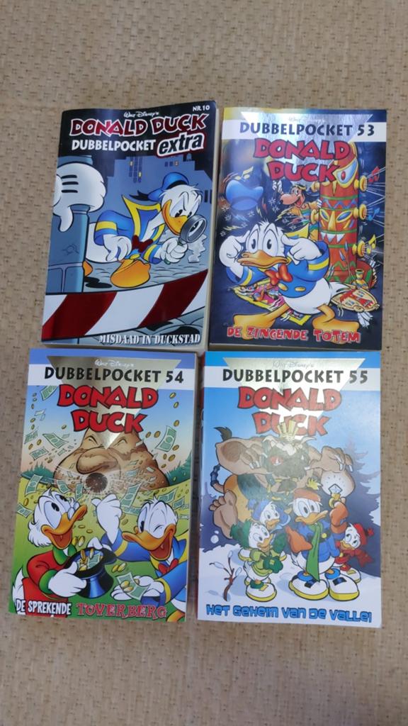 Donald Duck dubbelpockets, Meerdere stripboeken, Ophalen, Gelezen, Donald Duck