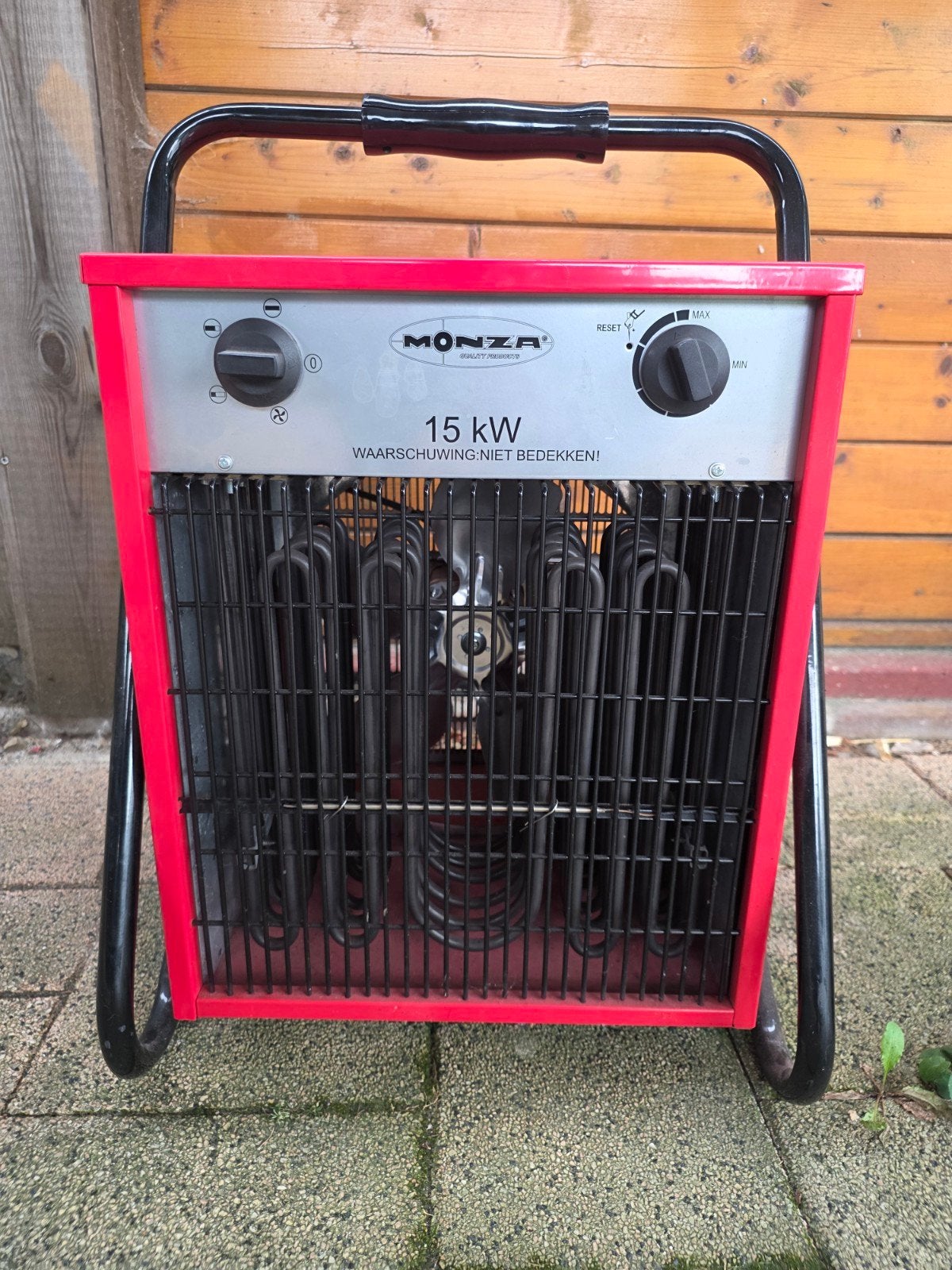 Monza 15KW heater ventilator, 30 tot 80 cm, Kachel, Minder dan 60 cm, Ophalen of Verzenden