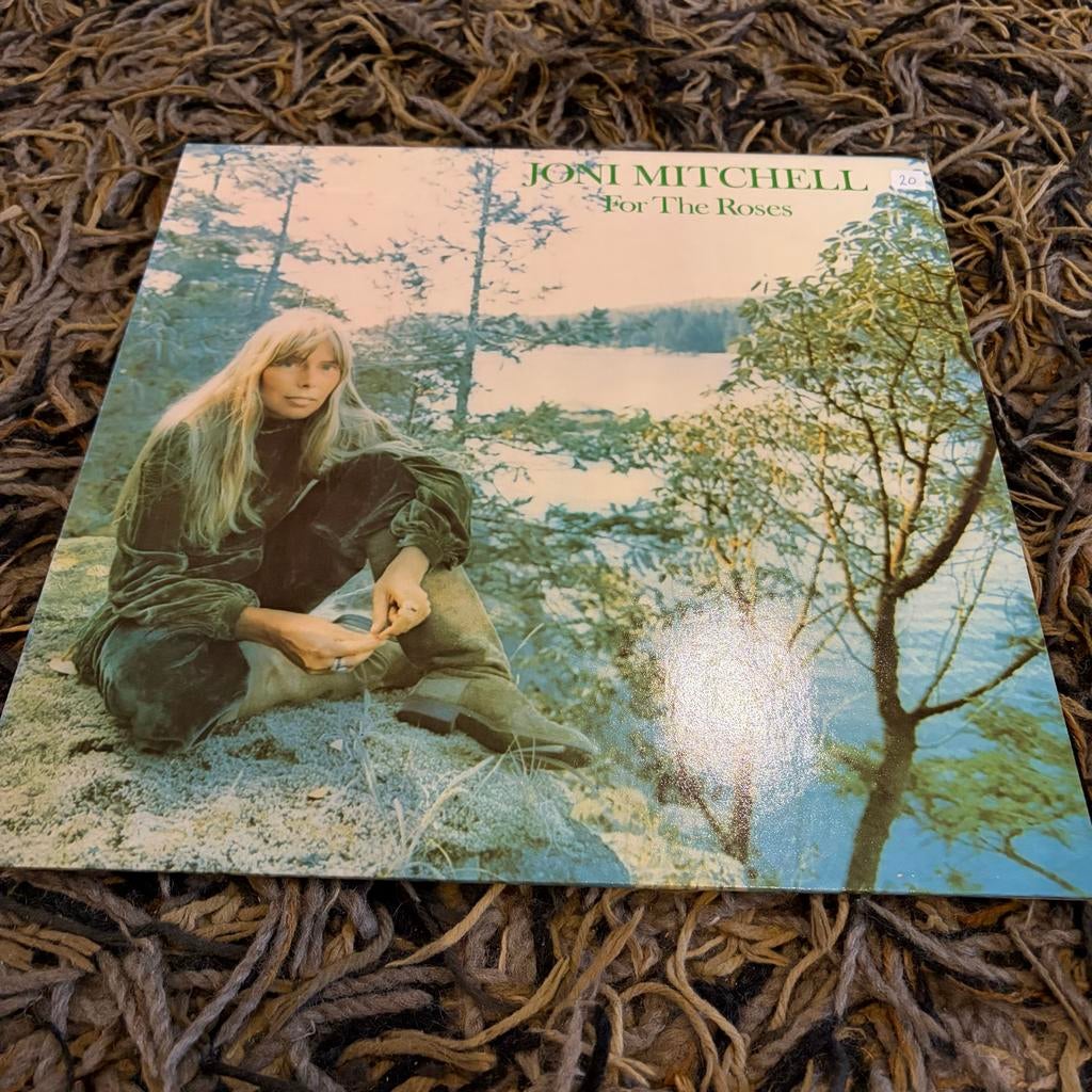 Joni Mitchell - For The Roses, Cd's en Dvd's, Vinyl | Rock, Gebruikt, 1970 - 1979, 12 inch, Ophalen of Verzenden