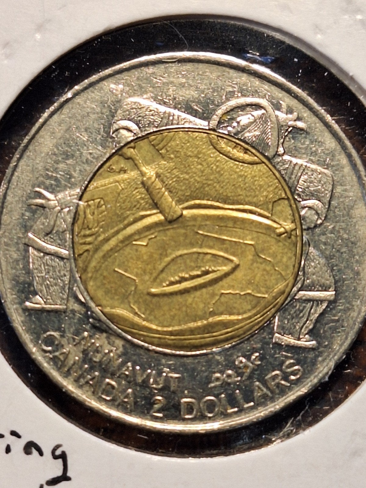 Canada 2 dollars 1999 nunavut, Ophalen of Verzenden, Noord-Amerika