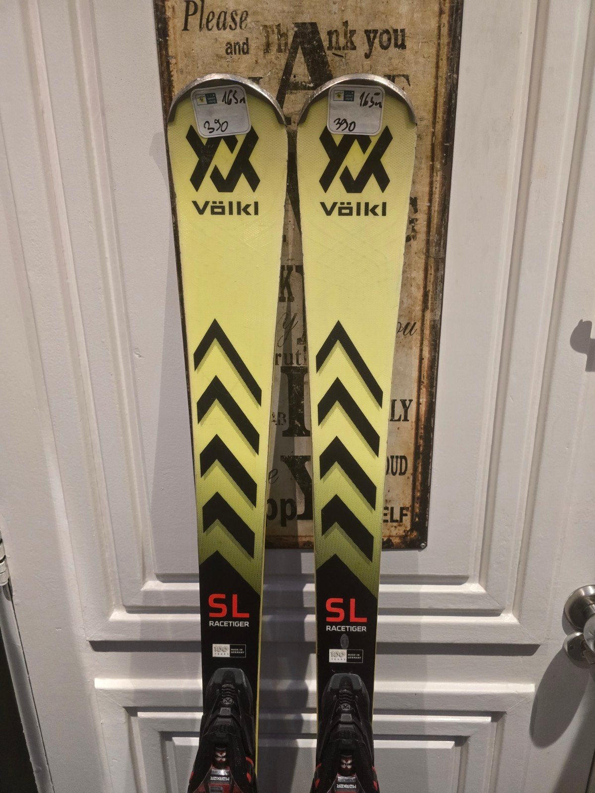 165cm VOLKL RACETIGER SL, Sport en Fitness, Skiën en Langlaufen, Overige merken, Gebruikt, Ophalen of Verzenden, Carve