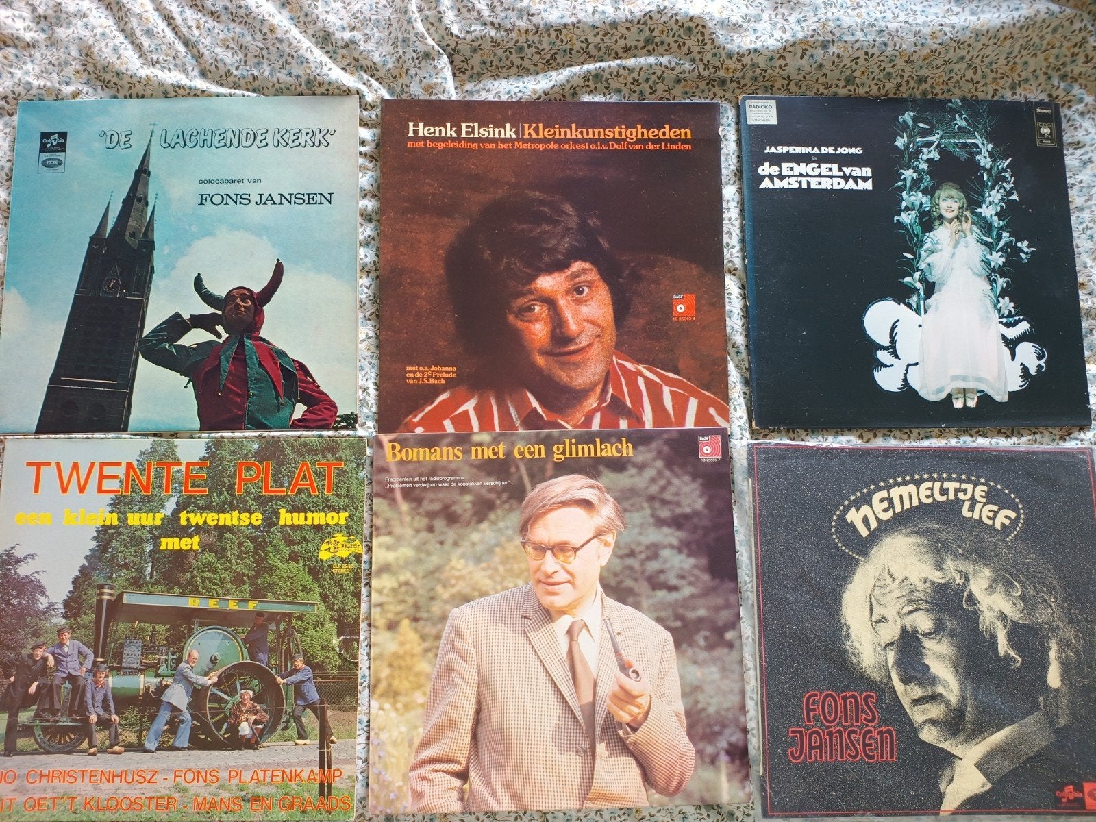 Lp's kleinkunst en cabaret, Ophalen, LP, Gebruikt, Cabaret of Kleinkunst