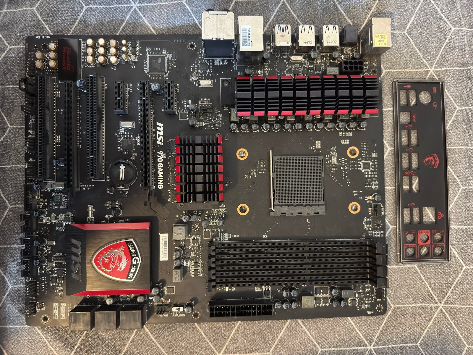 MSI 970 GAMING - AMD AM3/AM3+ Socket, Ophalen of Verzenden, Gebruikt, AMD, DDR3