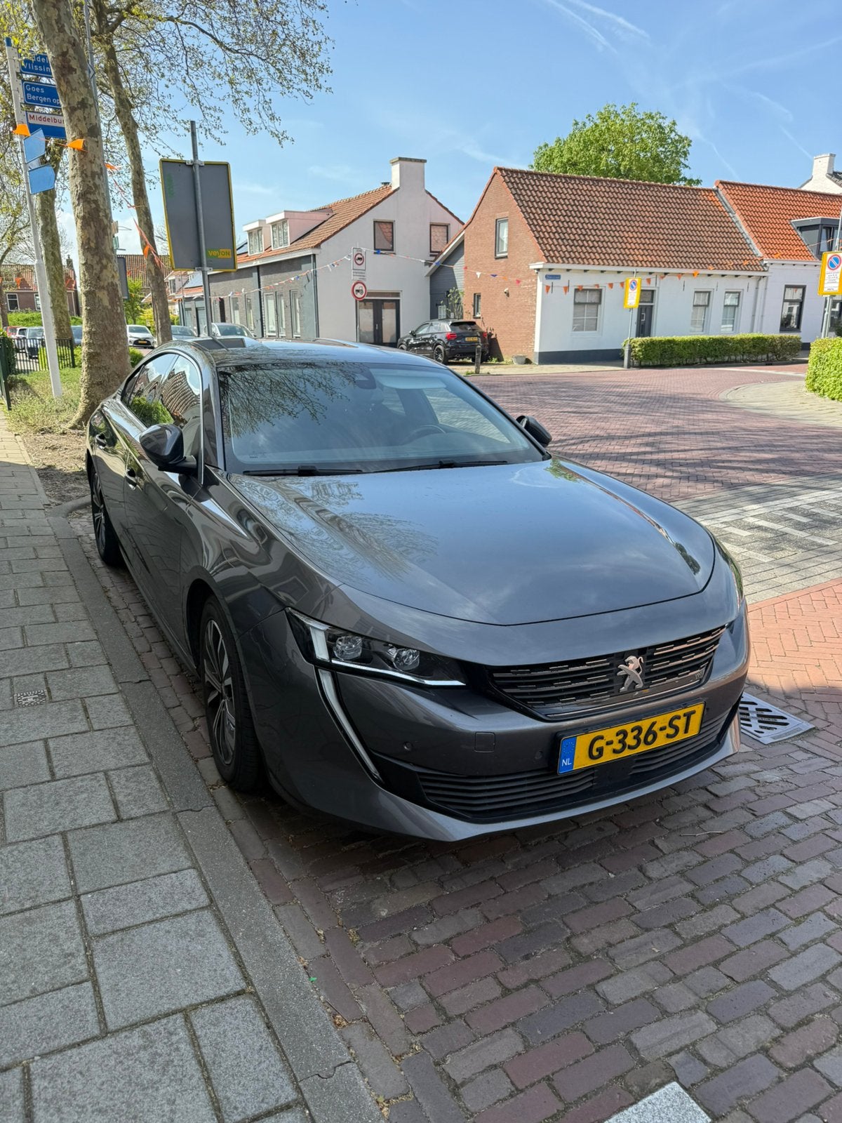Peugeot 508 1.6 180pk S&S Eat8 2020 Grijs, Auto's, 181 pk, Origineel Nederlands, 75 €/maand, Particulier