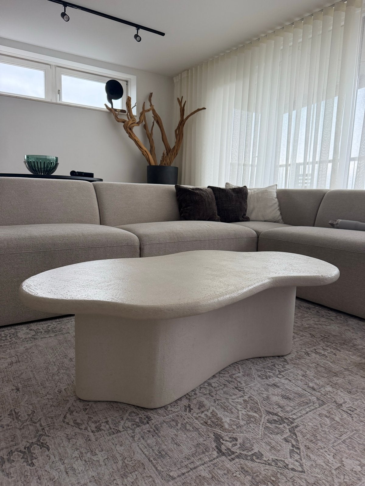 FLINT 01 Salon Tafel - 120x60x37cm, Ophalen, Overige materialen, Gebruikt, 100 tot 150 cm