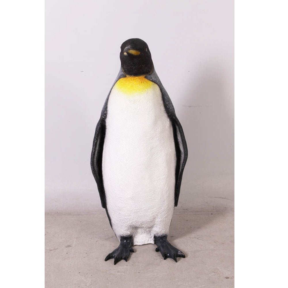 Koningspinguin beeld 100 cm - pinguin beeld, Ophalen, Nieuw, Beeldje of Figuurtje