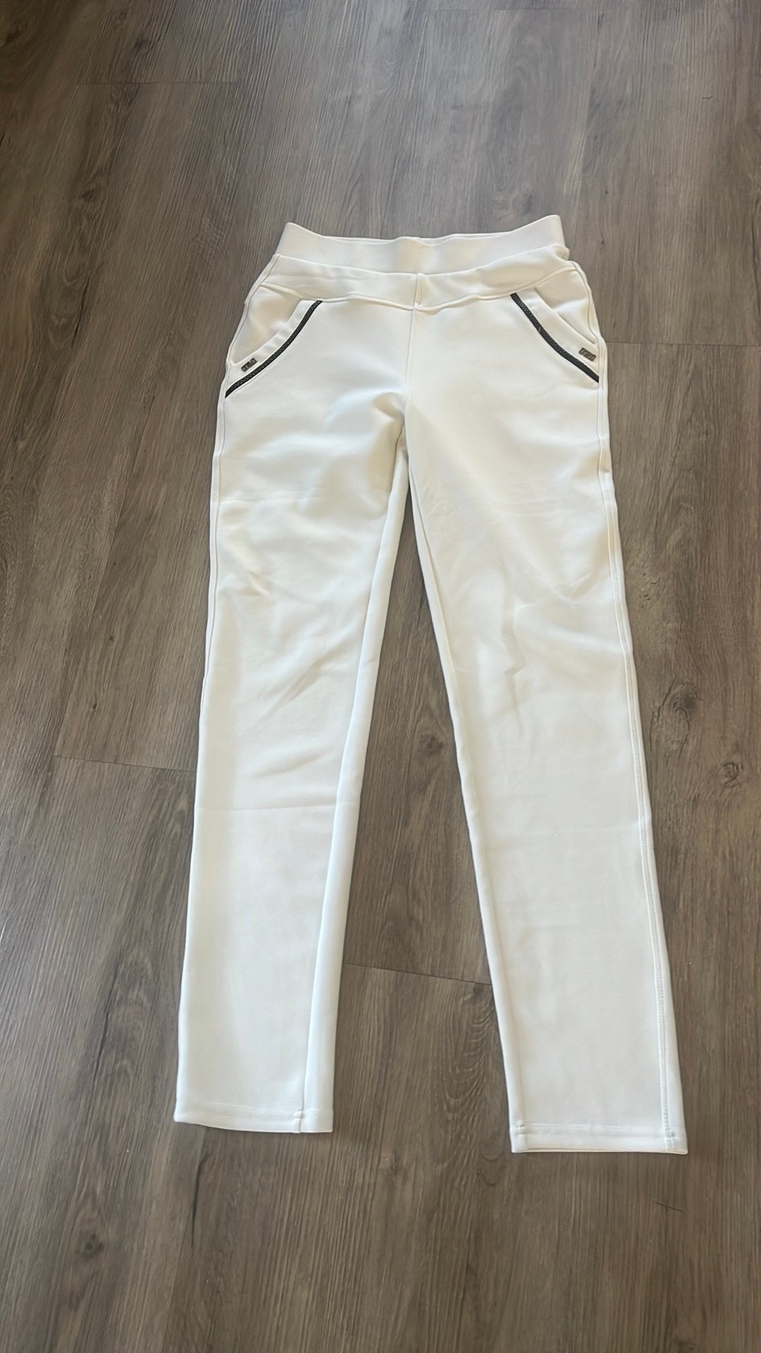 Yu&Me legging M/L roomwit, Maat 38/40 (M), Wit, Nieuw, Ophalen of Verzenden