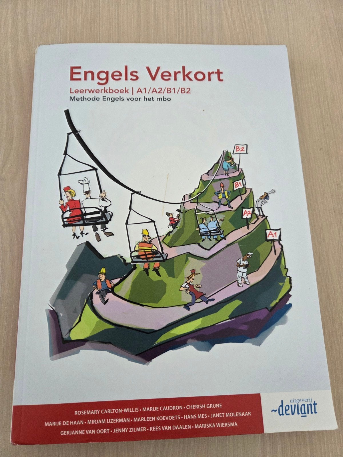 Engels Verkort - Uitgeverij Deviant - MBO Leermethode, Boeken, Studieboeken en Cursussen, Rosemary Carlton-Willis, Marije Caudron, Cherish Grune e.a.