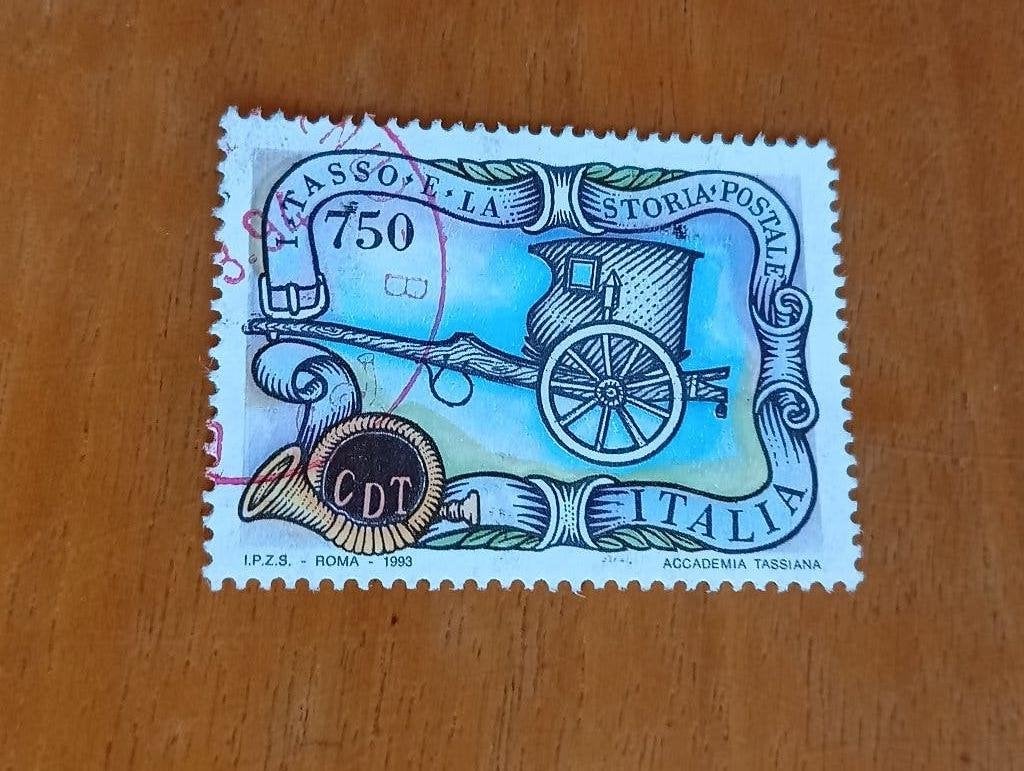 italie 1993, Postzegels en Munten, Ophalen of Verzenden, Gestempeld