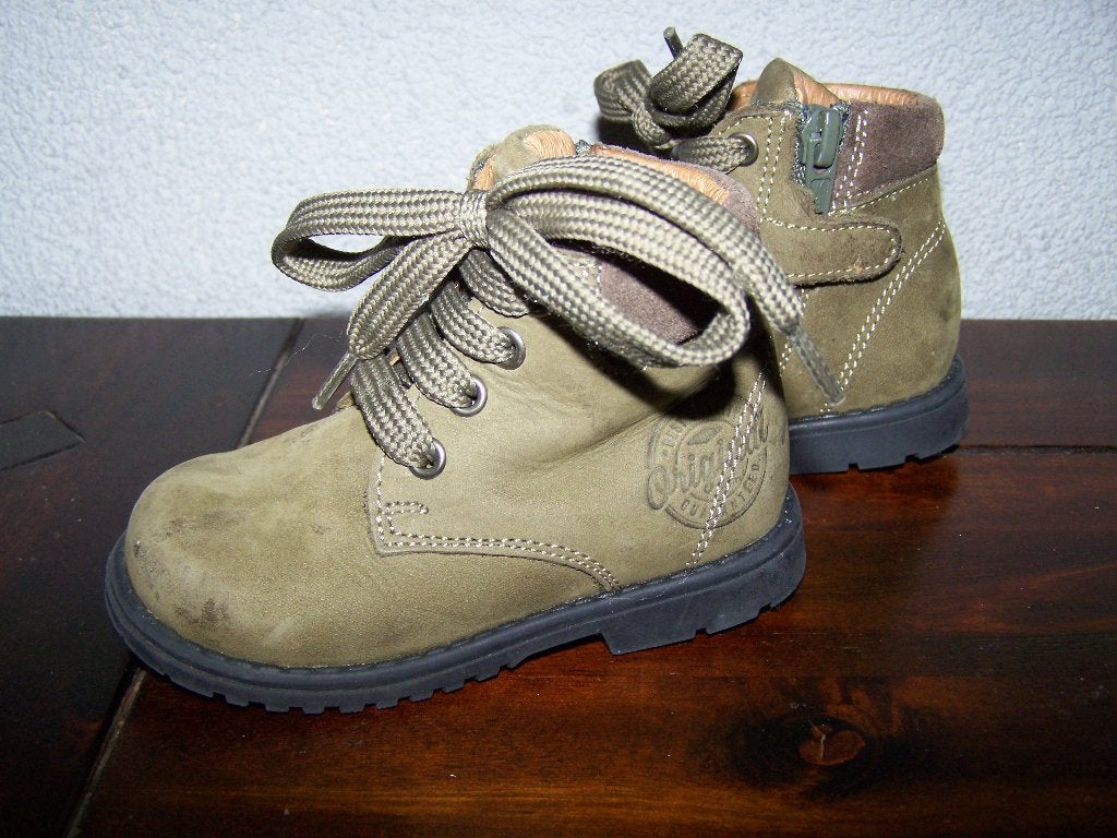 Groene kinderschoenen, Jongen of Meisje, Schoenen, Ophalen of Verzenden, Zo goed als nieuw