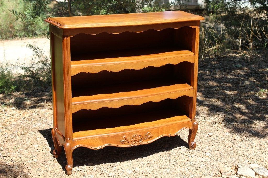 Brocante - Provençaalse open boekenkast!, Huis en Inrichting, Ophalen, Met plank(en), Provençaals, 50 tot 100 cm