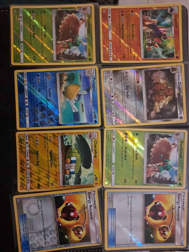 Sun & moon . Reverse kaarten . Alles mint nm !, Ophalen of Verzenden, Nieuw, Meerdere kaarten, Foil