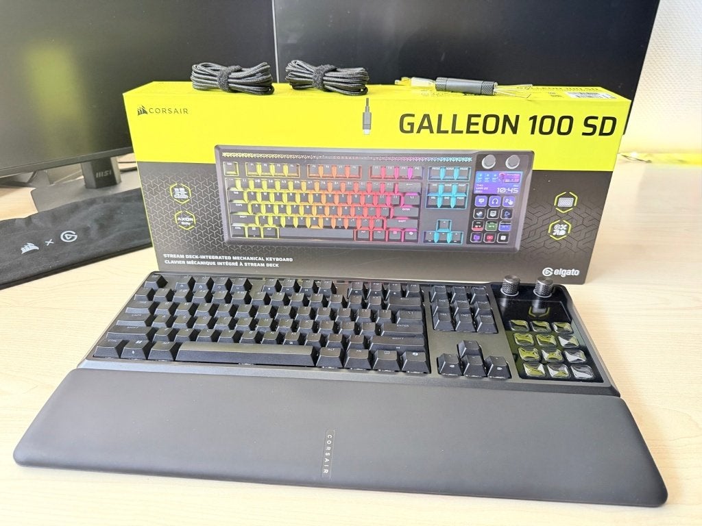 Corsair Galleon 100 SD | Stream Deck toetsenbord, Multimediatoetsen, Ophalen of Verzenden, Zo goed als nieuw, Qwerty