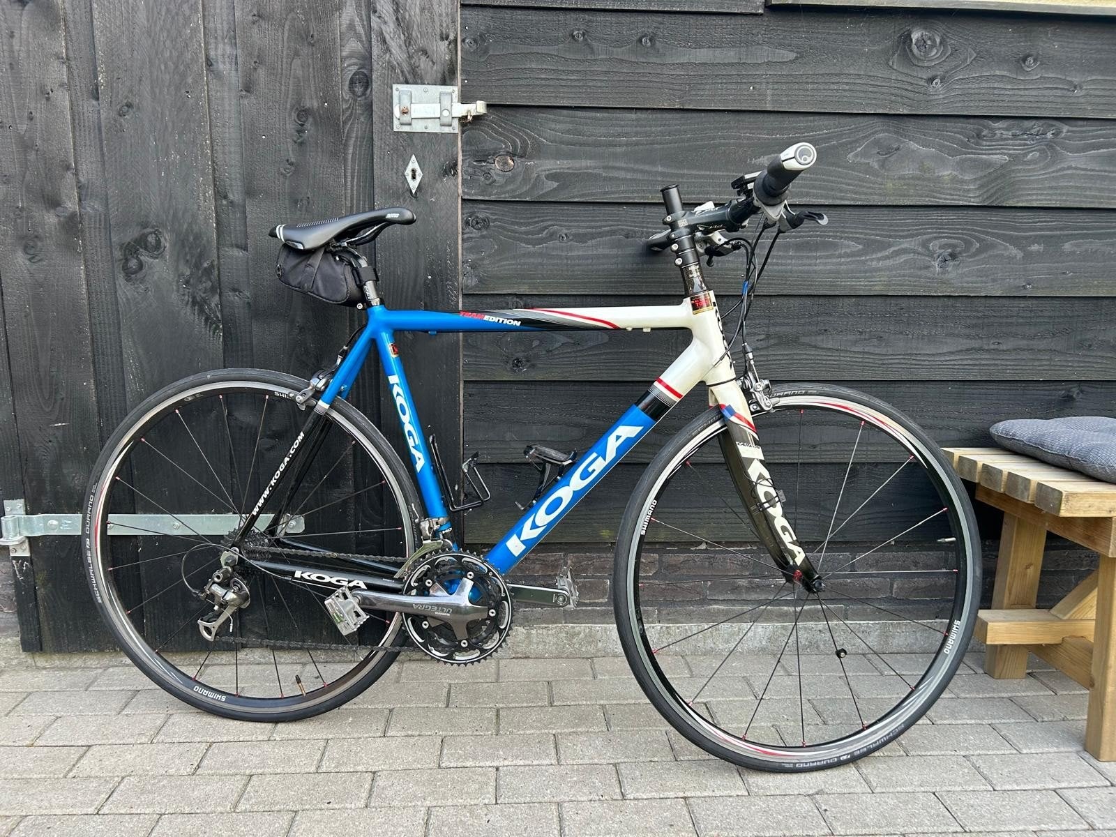 Koga Miyata racefiets, Fietsen en Brommers, Fietsen | Racefietsen, Ophalen of Verzenden, Zo goed als nieuw, Koga Miyata, Meer dan 20 versnellingen