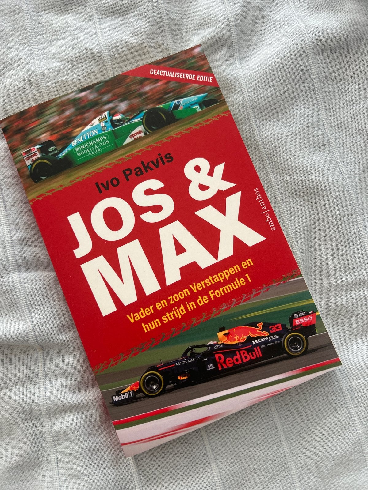 Jos & Max: Vader en zoon Verstappen in de Formule 1, Ophalen of Verzenden, Zo goed als nieuw, Overige sporten
