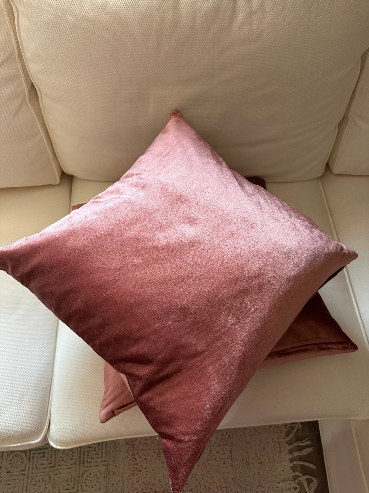 Kussens ikea, Ophalen of Verzenden, Zo goed als nieuw, Roze, Vierkant