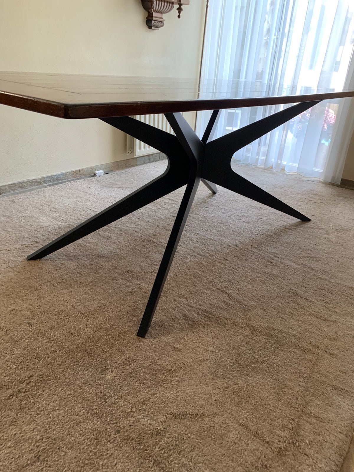 Spinpoot Torben voor eetkamertafel, Ophalen, 100 tot 150 cm, Nieuw, 50 tot 100 cm