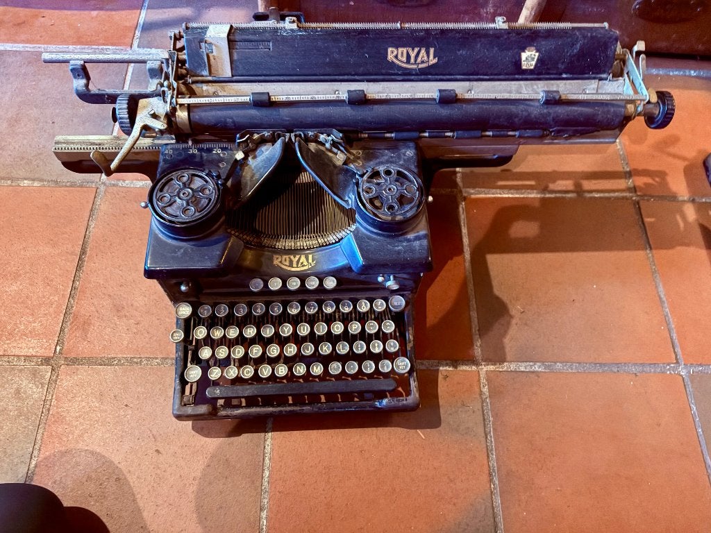 Typemachine vintage, Ophalen, Gebruikt