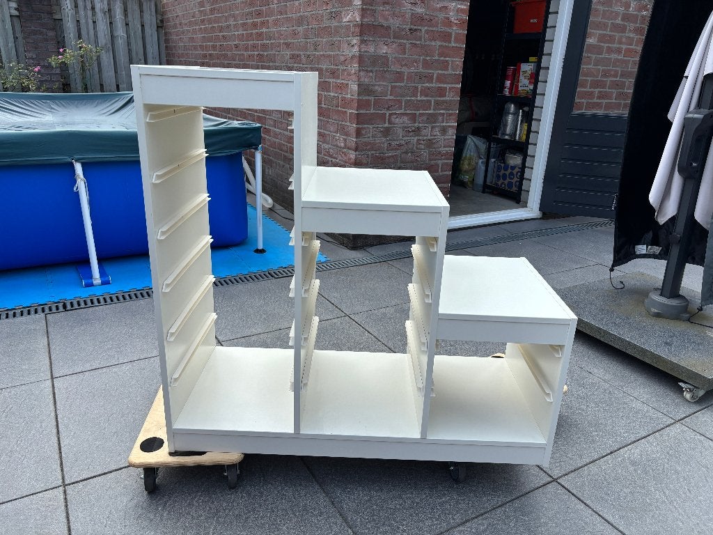 TROFAST basiselement wit, Ophalen, Kast, Zo goed als nieuw, 75 tot 100 cm