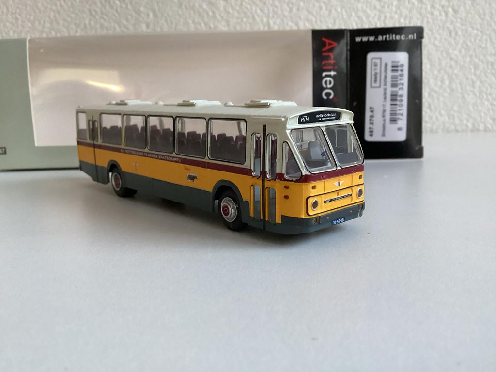Leyland Den Oudsten streekbus ‘RTM’ 1:87 Artitec Nieuw, Ophalen of Verzenden, Nieuw, Bus of Vrachtwagen, Overige merken