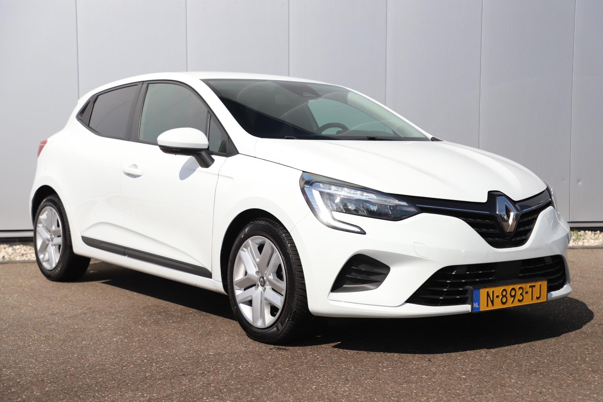 Renault Clio 1.0 TCe Business Zen Donkere Ramen Navigatie Ca, Auto's, Renault, Voorwielaandrijving, Stof, Gebruikt, Euro 6