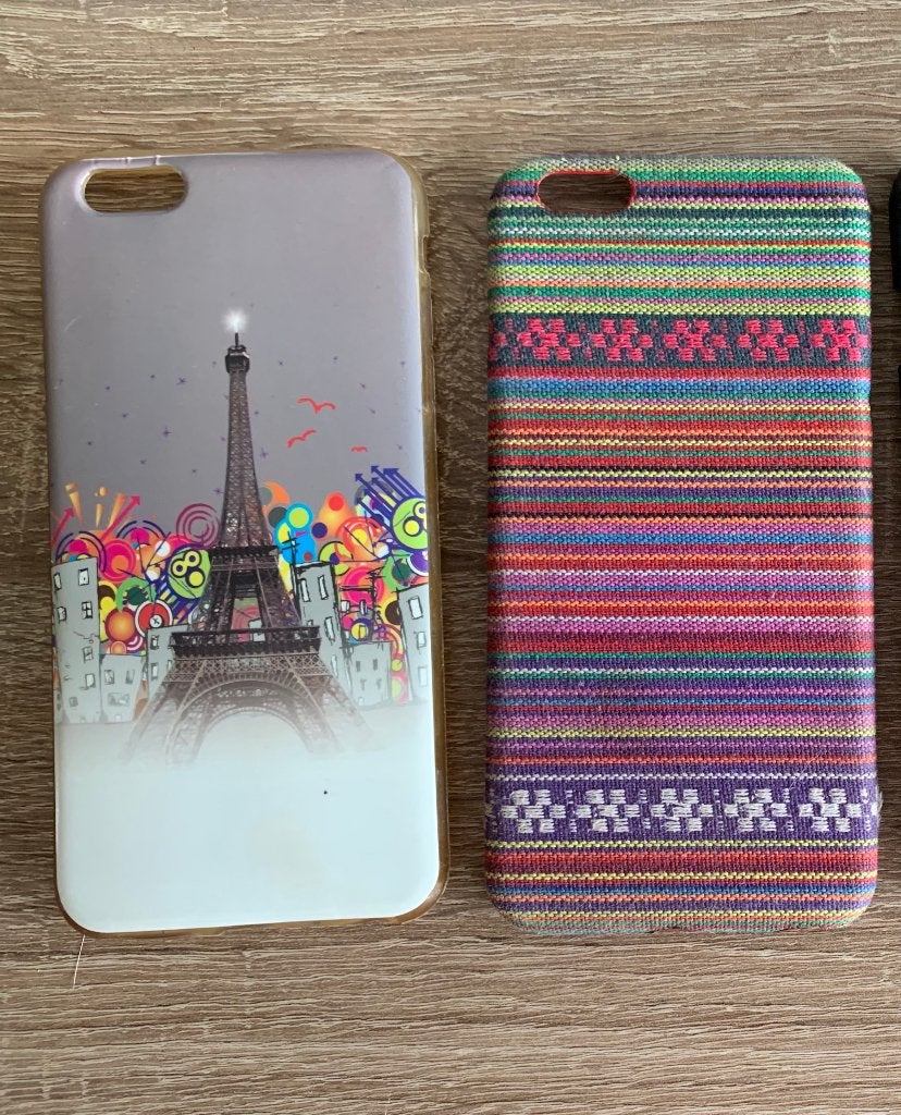 Stoere case cover hoes voor Iphone 6+ plus Eifeltoren Ibiza, Telecommunicatie, IPhone 6 Plus, Nieuw, Hoesje of Tasje, Ophalen of Verzenden
