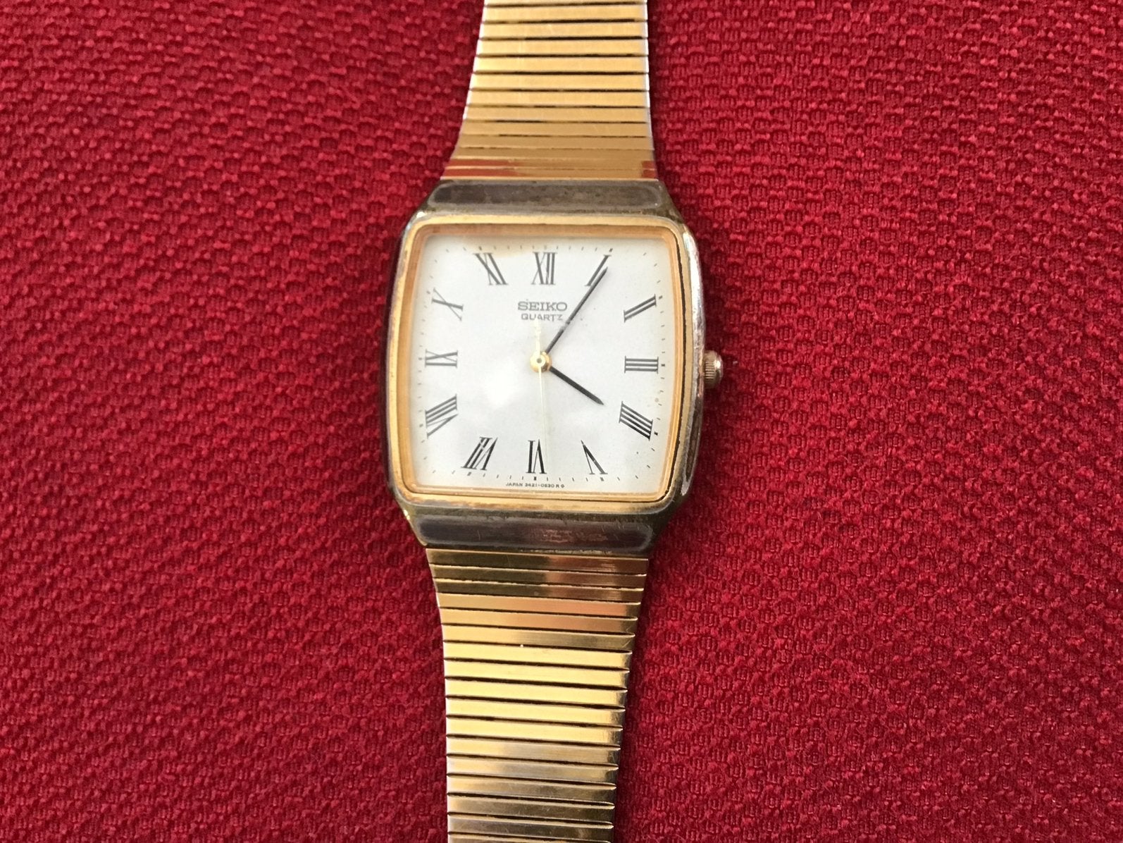 Oud vintage Seiko horloge ., Ophalen of Verzenden, Gebruikt, Staal, Seiko