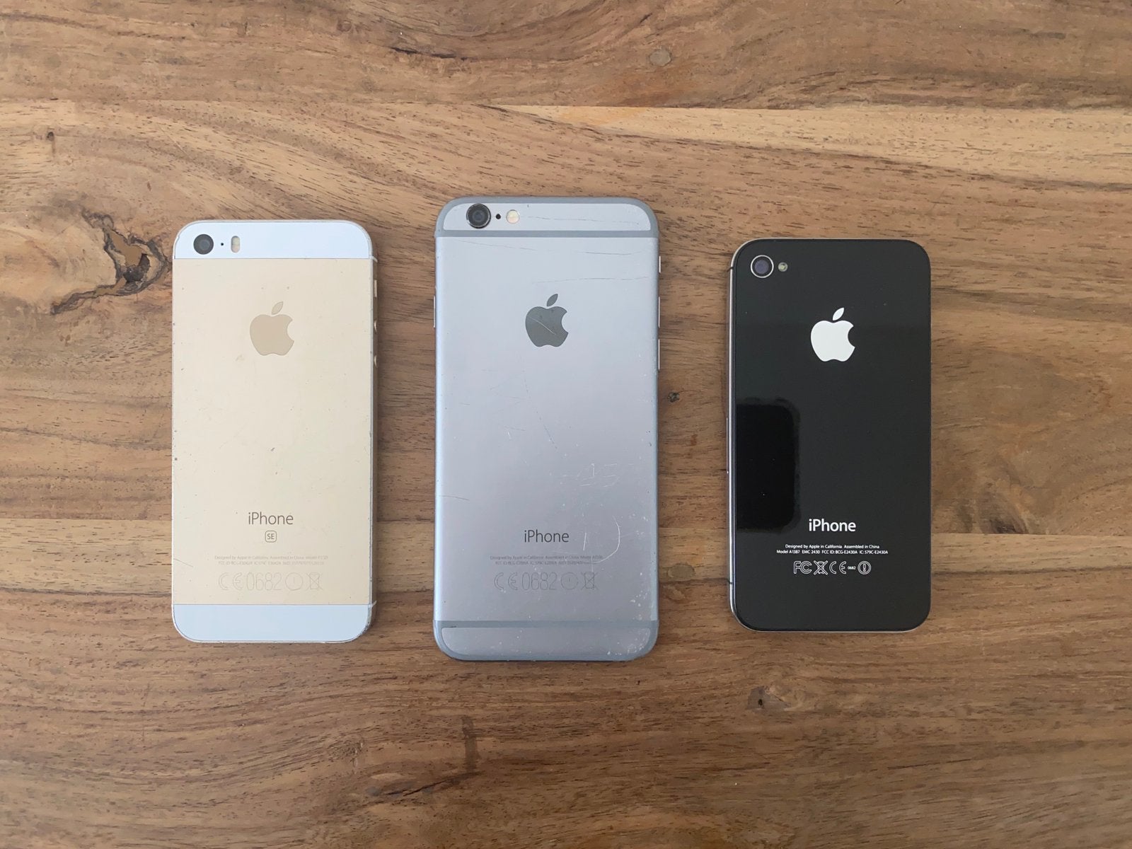 Set van 3 iPhones - icloud-lock, Ophalen, Zo goed als nieuw