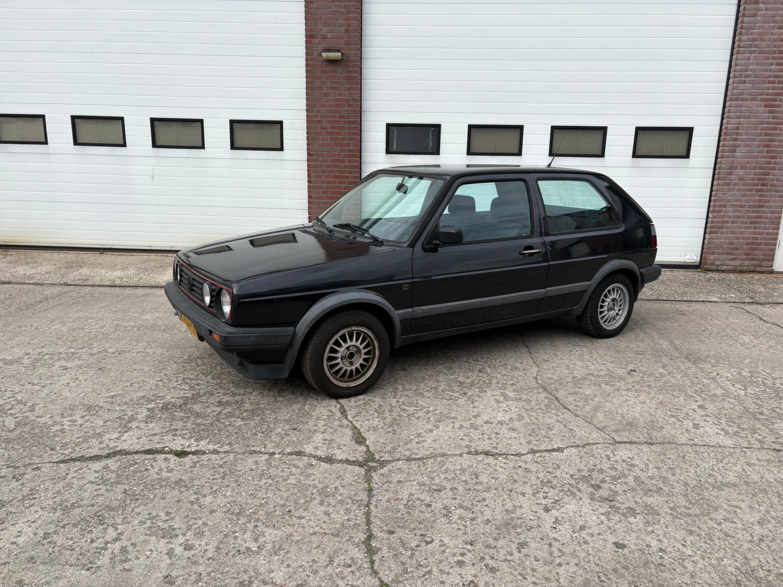 Volkswagen Golf 1.3 CL 40KW U9 1990 Zwart, Auto's, Volkswagen, Voorwielaandrijving, 54 pk, 4 cilinders, 1272 cc