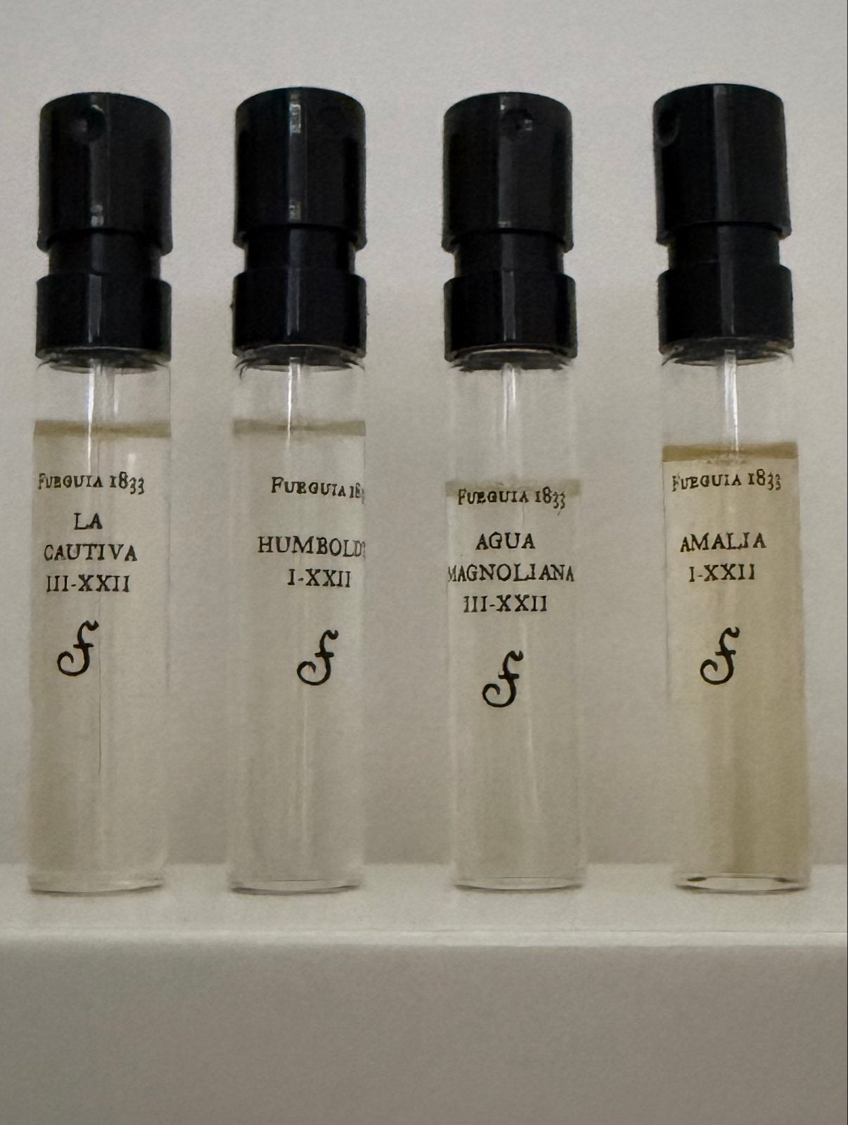 SKINS pakket - FUEGUIA 1833 Parfum La Cautiva Humboldt Aqua, Ophalen of Verzenden, Zo goed als nieuw