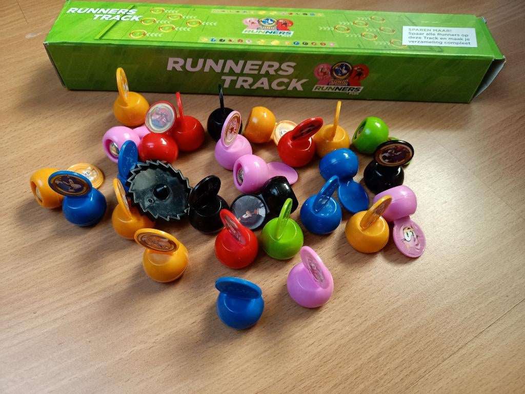 Sonic runners van Plus, Verzamelen, Supermarktacties, Plus, Ophalen