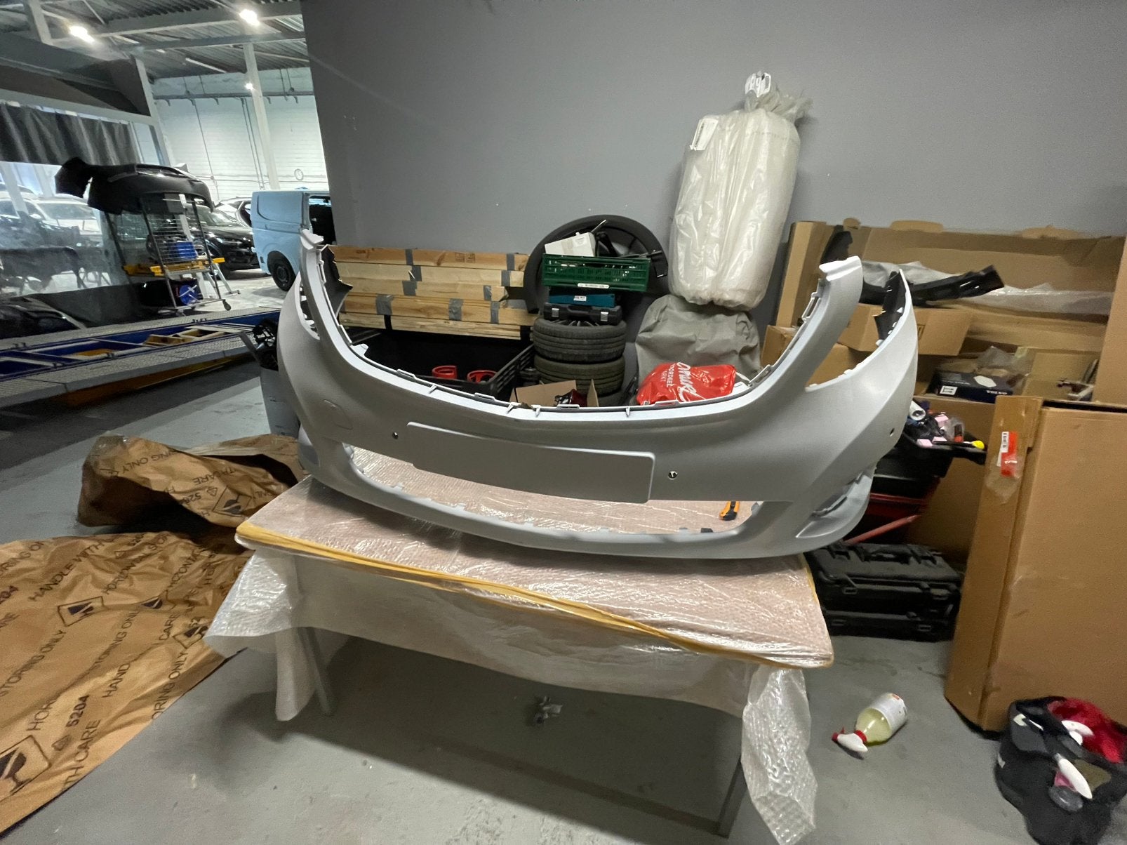 Mercedes. V klasse. V klasse 2019. 2025, Ophalen, Bumper