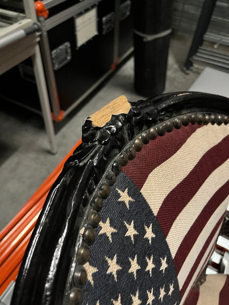 Stoel USA vlag, Ophalen, Gebruikt, Overige kleuren, Geen