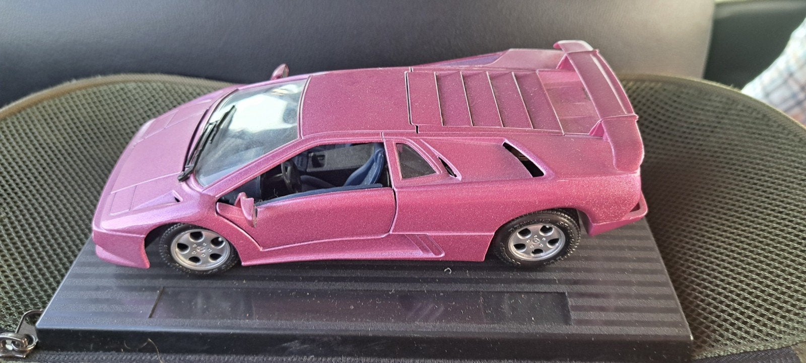Maisto Lamborghini Diablo - Lila Schaalmodel Auto, Ophalen of Verzenden, Gebruikt, Auto