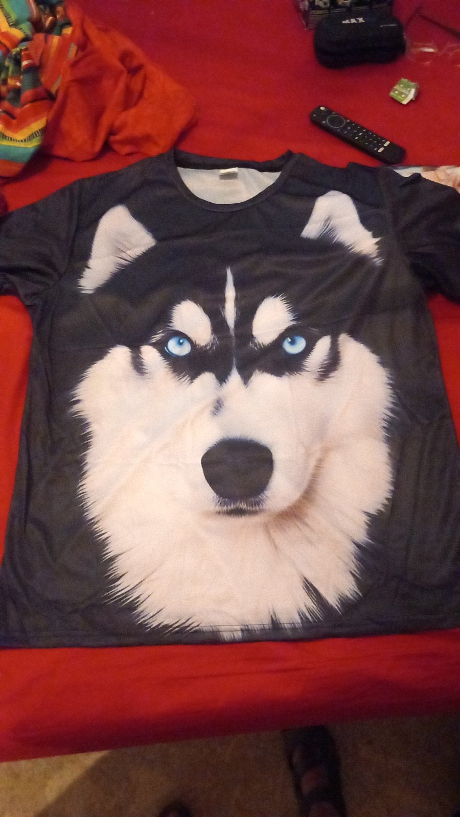 Heren T-shirt met Husky print - Maat 3XL, Ophalen of Verzenden, Onbekend