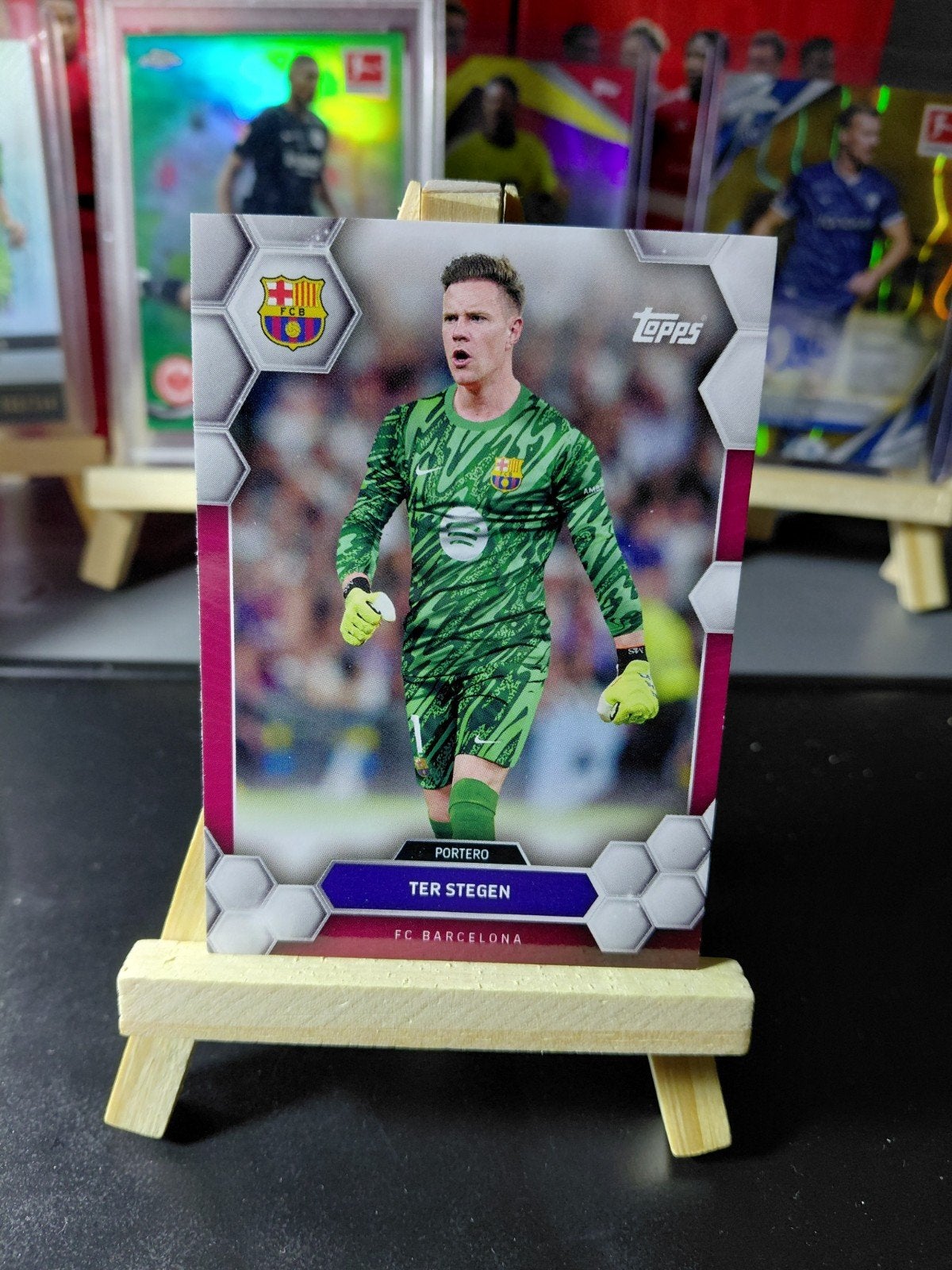 ter stegen (fc barcelona/afc ajax) topps team set, Ophalen of Verzenden, Nieuw, Ajax, Poster, Plaatje of Sticker