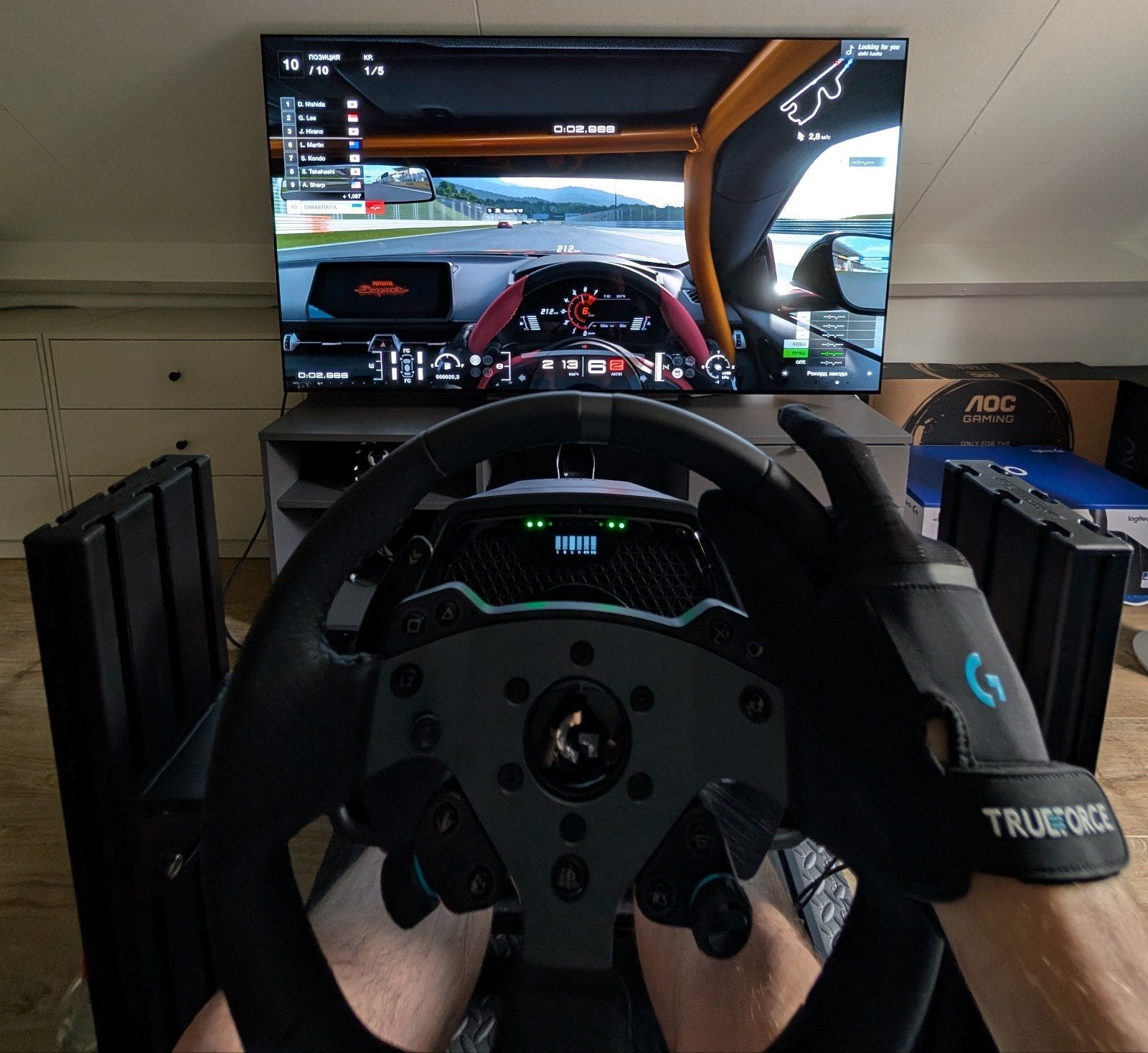 Logitech G Pro Simracing Set (Stuur PS/PC + Pedalen + Shift), Ophalen of Verzenden, Zo goed als nieuw, Stuur of Pedalen, PlayStation 4
