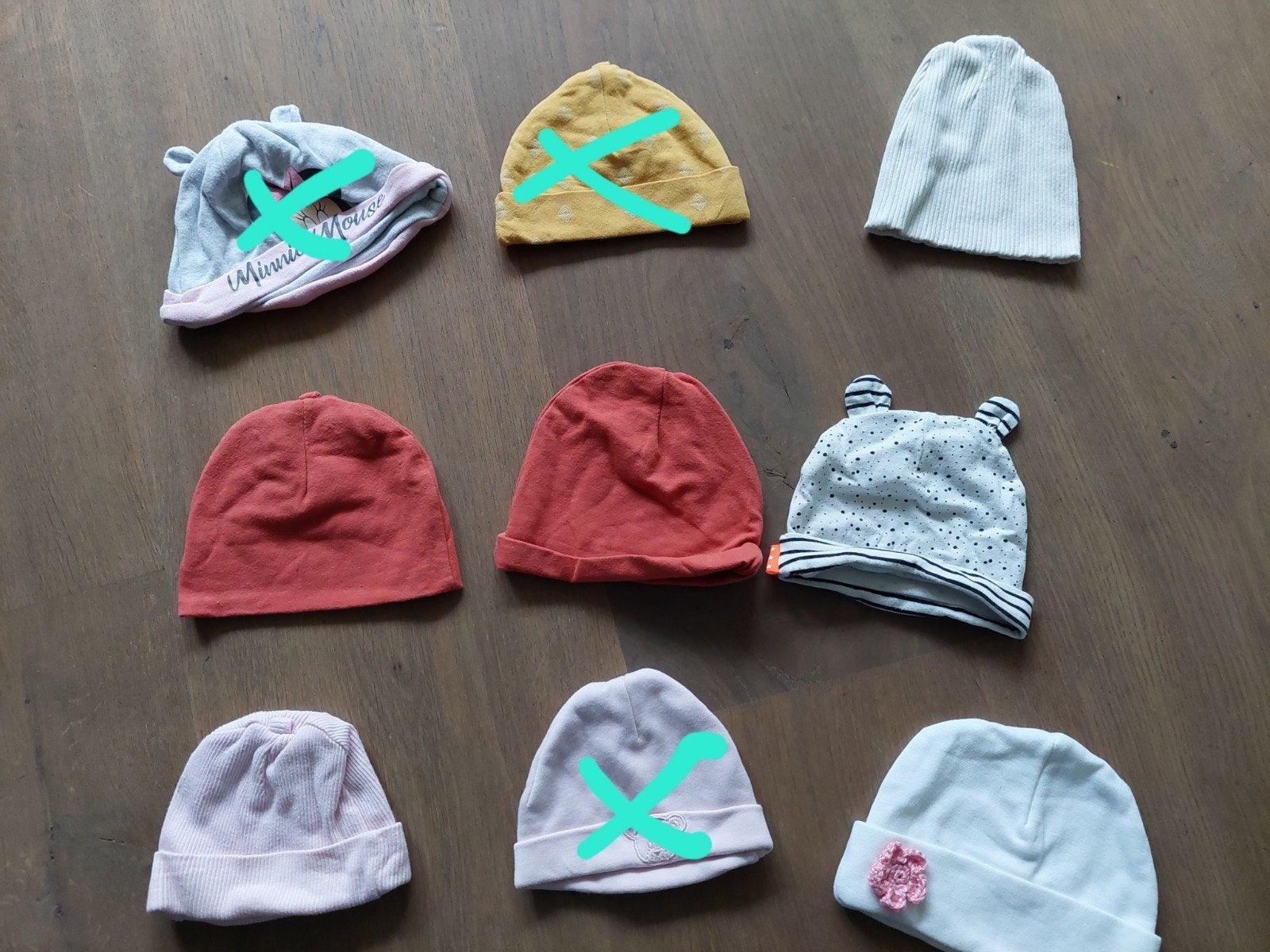Baby mutsjes meisje mutsje

3 per persoon gratis, Ophalen of Verzenden, Zo goed als nieuw, Meisje, Overige typen