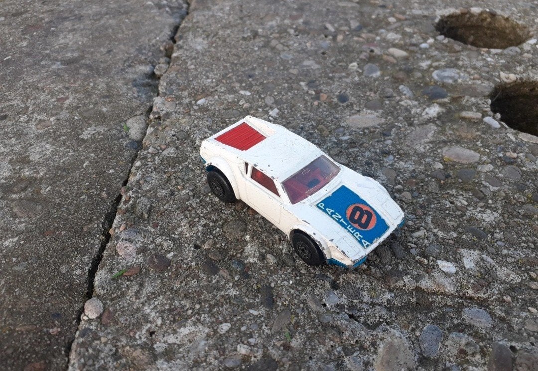 Matchbox Superfast De Tomaso Pantera 1975, Ophalen of Verzenden, Gebruikt