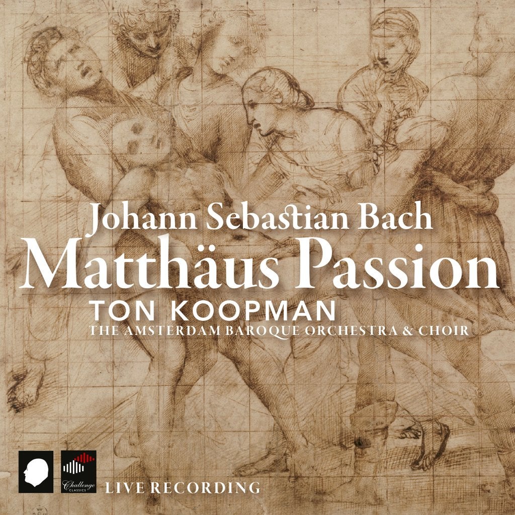BACH Matthäus passion 2 - CD KOOPMAN CHALLENGE LIVE ZGAN, Ophalen of Verzenden, Barok, Zo goed als nieuw, Vocaal