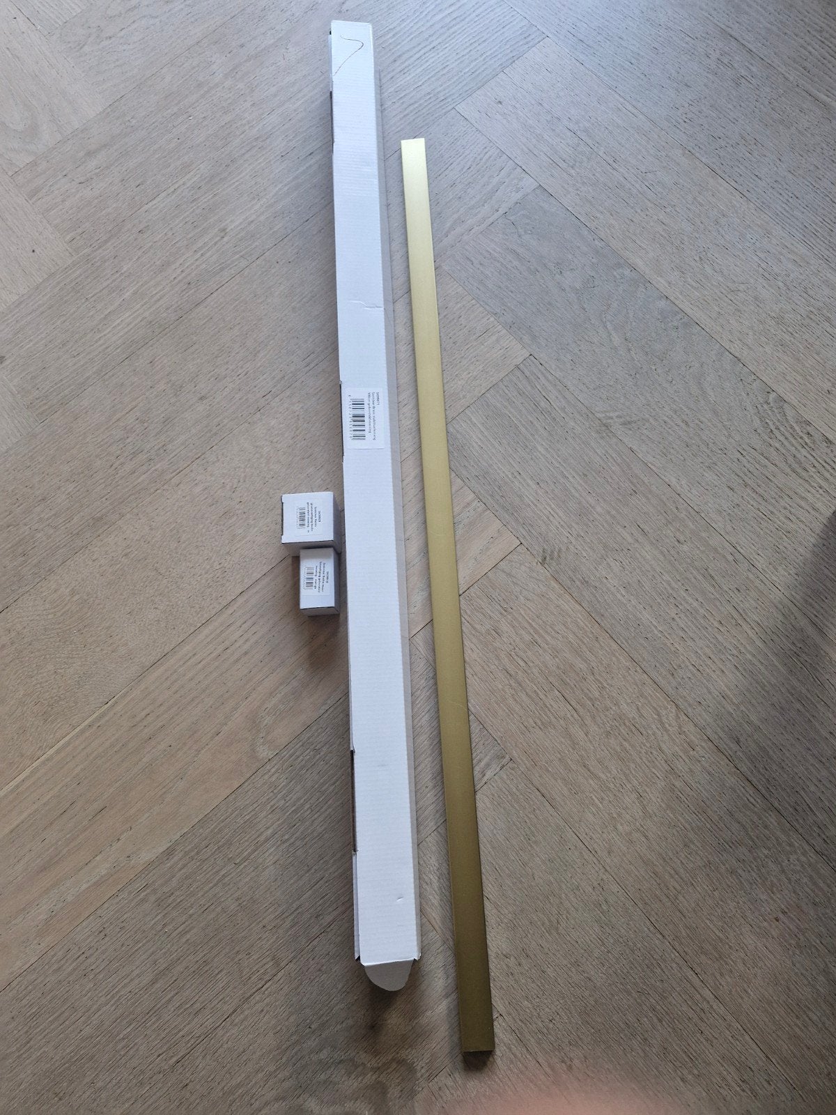Stabilisatiestang Douchewand - Geborsteld Messing, Ophalen, Nieuw