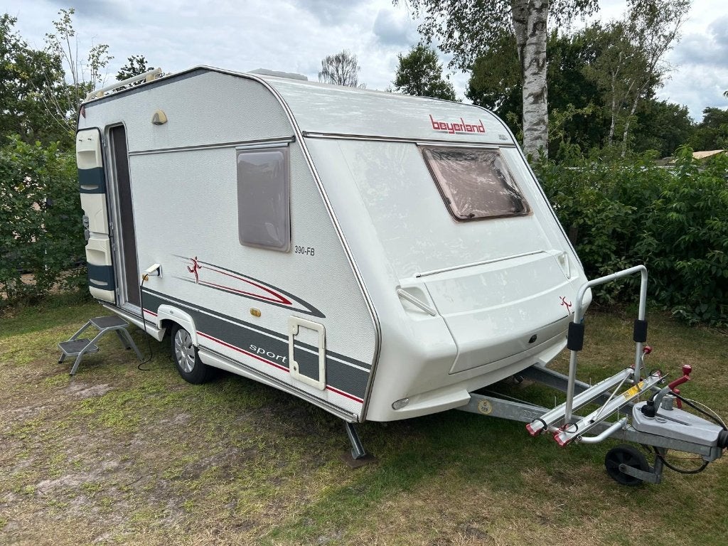 Beyerland sprinter 390FB, Caravans en Kamperen, Caravans, Schokbreker, Treinzit, 750 - 1000 kg, Particulier