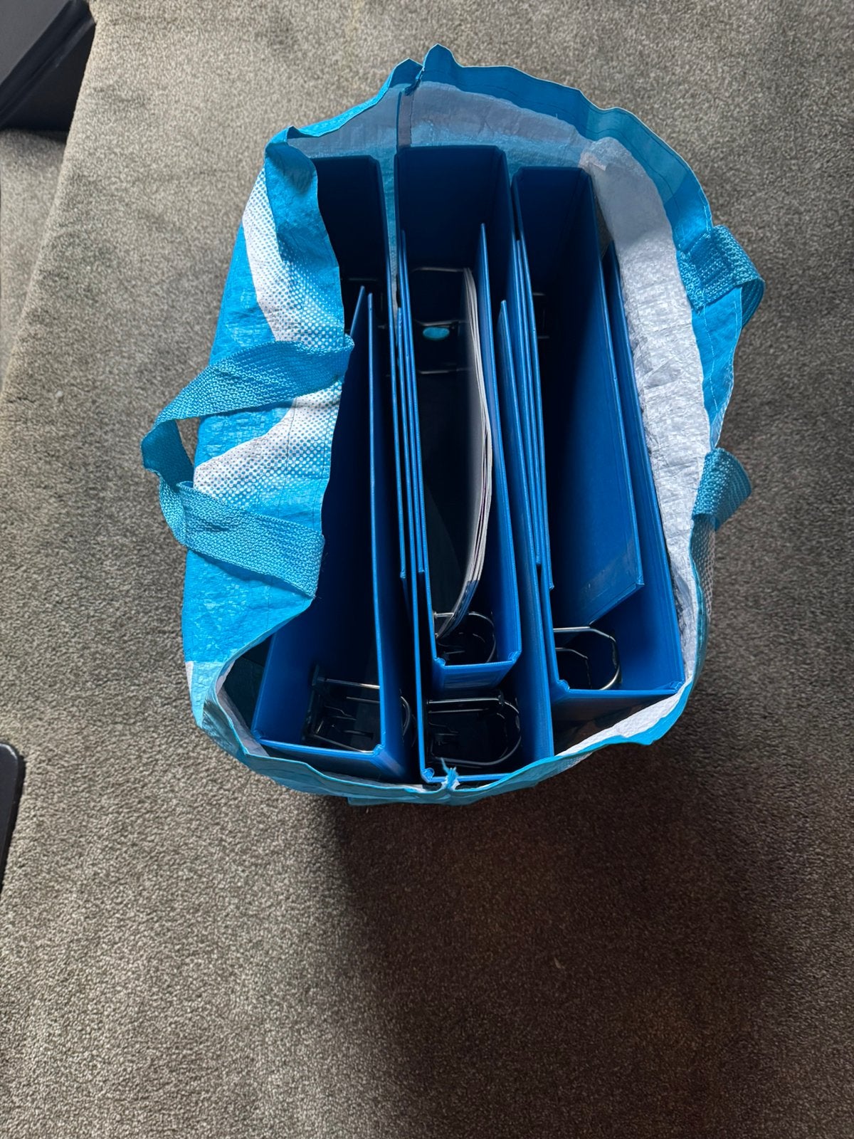 Gratis 8 ordners, Ophalen, Zo goed als nieuw, 30 cm of meer, Minder dan 35 cm