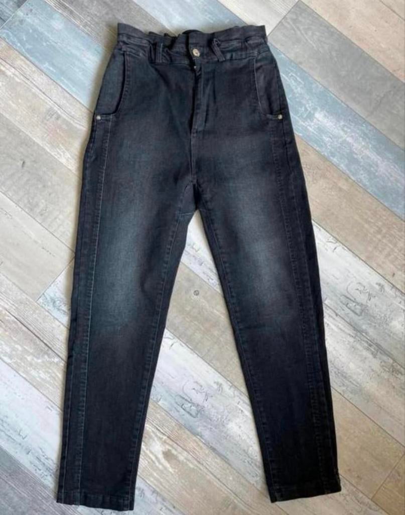 Mooi Maryley spijkerbroek maat XS, Kleding | Dames, Spijkerbroeken en Jeans, Ophalen of Verzenden, Zo goed als nieuw, Zwart, Overige jeansmaten
