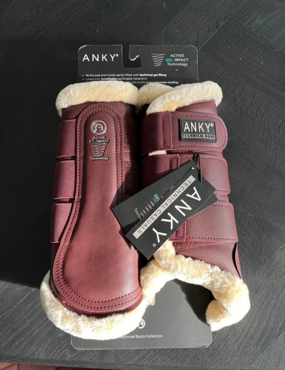 ANKY active gel boots maat L kleur port, Ophalen of Verzenden, Nieuw, Dressuur