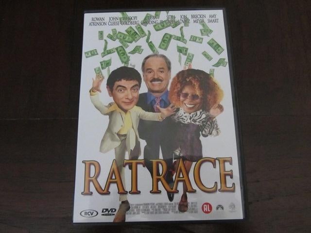 Rat Race (Rowan Atkinson, John Cleese en Seth Green), Alle leeftijden, Ophalen of Verzenden, Zo goed als nieuw, Actiekomedie